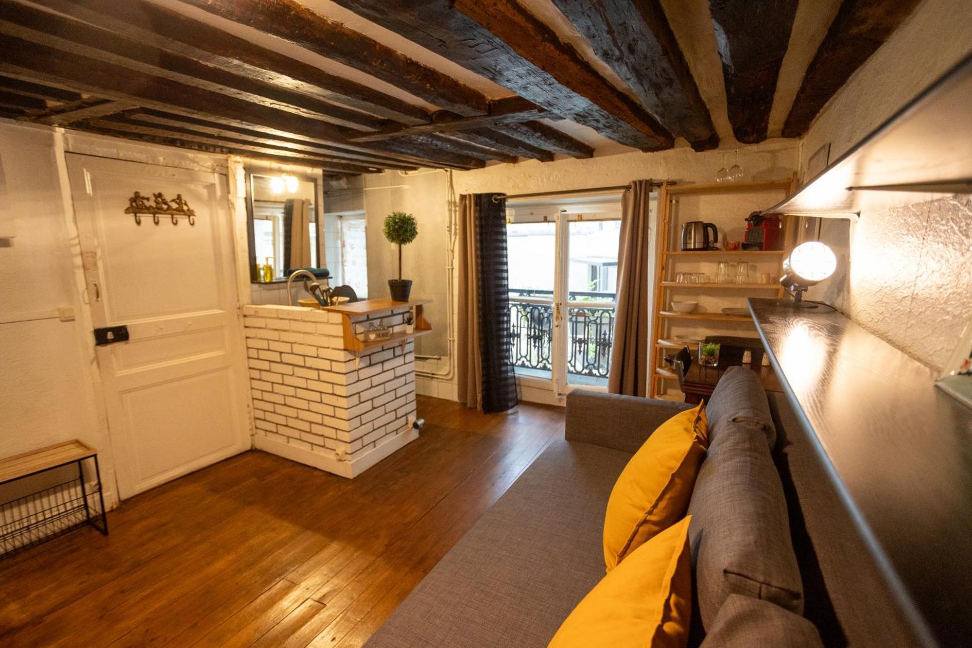 Studio Cosy Romantique En Plein Coeur De Parisアパートメント エクステリア 写真