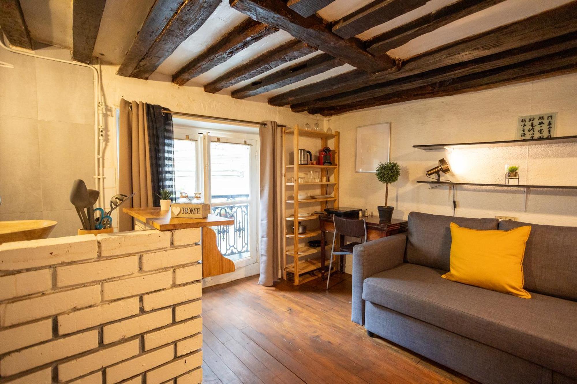 Studio Cosy Romantique En Plein Coeur De Parisアパートメント エクステリア 写真